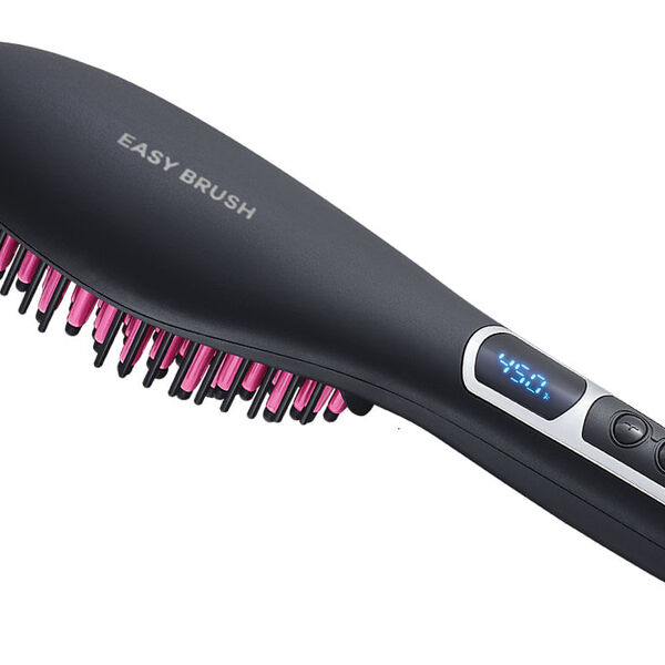 Escova Elétrica Alisadora Easy Brush Preta Philco Premium | B